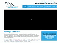 Tablet Screenshot of jl-roofing.com